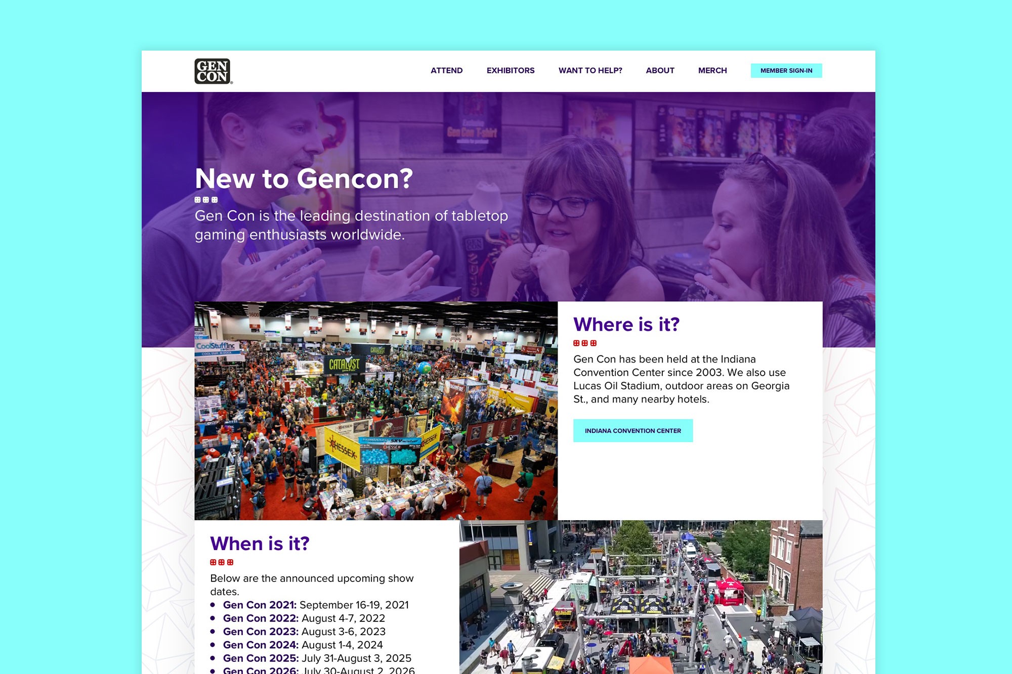 campaign landing page